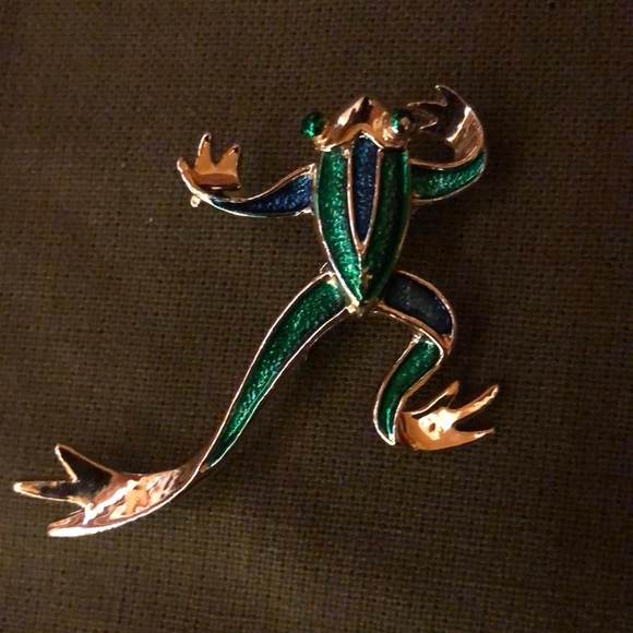 Frog brooch - Picture 3 of 5